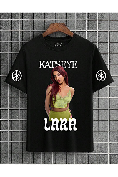 lovver Tricou Katseye Grup Lara cu design special, de calitate premium, respi...