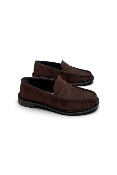 runa shoes Buzgu Detail Suede Loafers Loafer