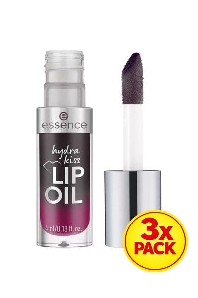 Essence 3x PACK Hydra Kiss Lip Oil 05 Midnight Mystery 4ml