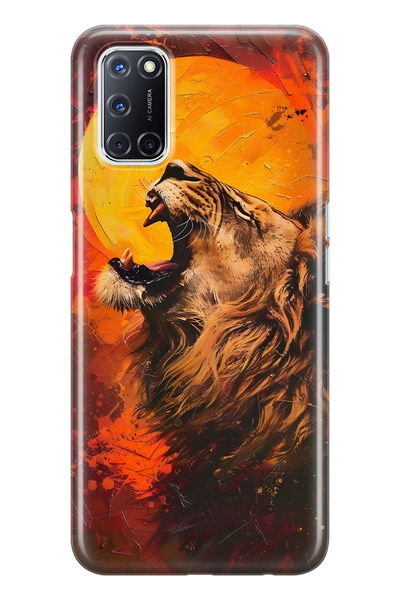 FLAMENKO حافظة هاتف شفافة متوافقة مع هاتف أوبو A52 / A72 / A92 من نوع Aslan م...