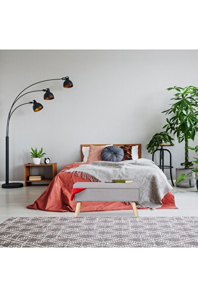 Relaxdays Bancă de depozitare pentru 2 persoane, dimensiuni 39 x 77 x 39 cm, gri,