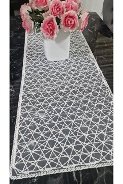 Lavanderi RUNNER FRANCEZ DE O PIEȚĂ CU DENTELĂ, ACOPERIRE PENTRU MASA ȘI MASĂ...
