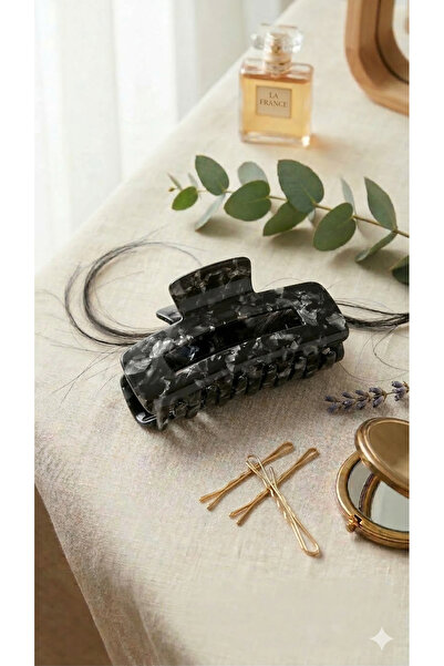 Lotus luxury Büyük Boy Sedefli Mandal Toka (10 CM)