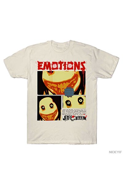 Flood Of Style Jeff The Killer Creepypasta Ανδρικό Γυναικείο T-Shirt 100% Βαμ...