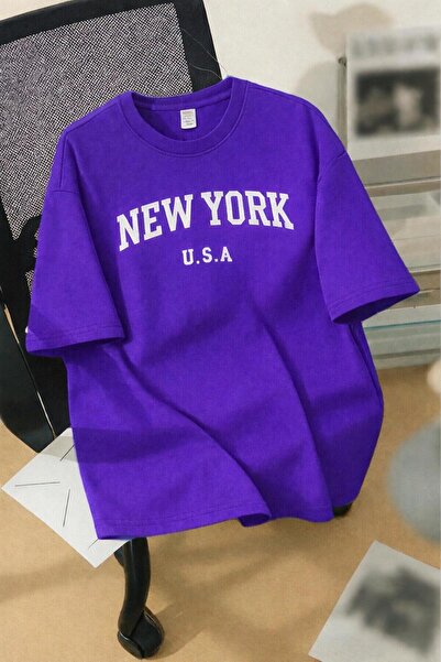 E-ROMA NEW YORK U.S.A. TRICOU UNISEX IMPRIMAT