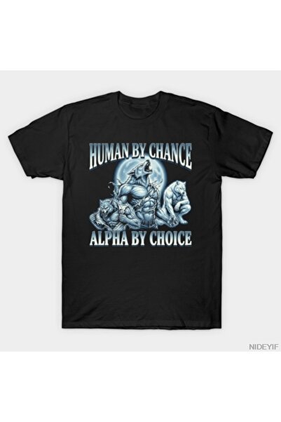 Flood Of Style Alpha Wolf Meme tricou 100% bumbac tricouri pentru bărbați și ...