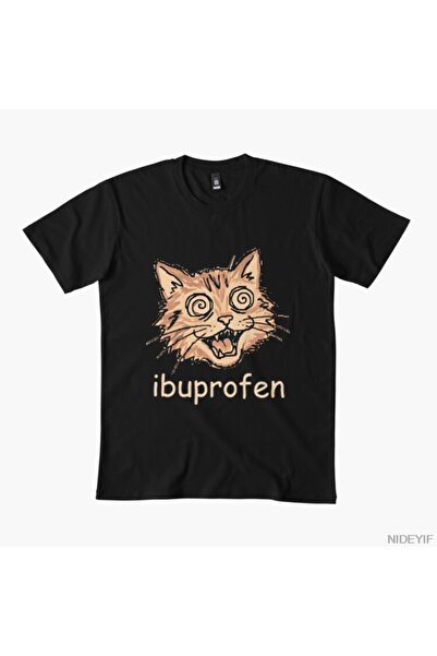 Flood Of Style Μπλουζάκι Cat Meme για άνδρες Γυναικείο 100% Βαμβάκι τεμάχια Μ...