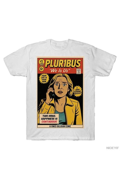 Flood Of Style Vintage Comic Pluribus We Is Us T-shirt για άνδρες Γυναικεία 1...