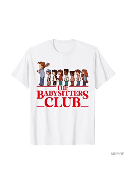 Flood Of Style تي شيرت مضحك من نادي مربية الأطفال ريترو فريندز للرجال والنساء...