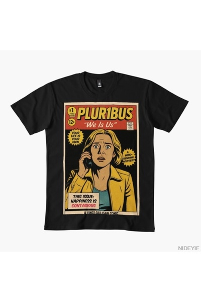 Flood Of Style Vintage Comic Pluribus We Is Us T-shirt για άνδρες Γυναικεία 1...