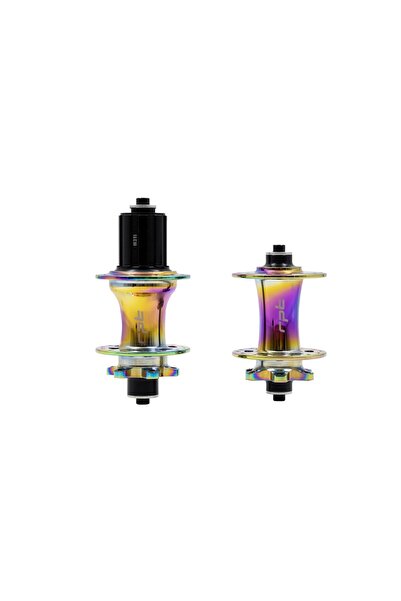 heugers Trial RAPTOR 28H Rainbow Oil Slick Bisiklet Göbek Seti – MTB Jant Göb...