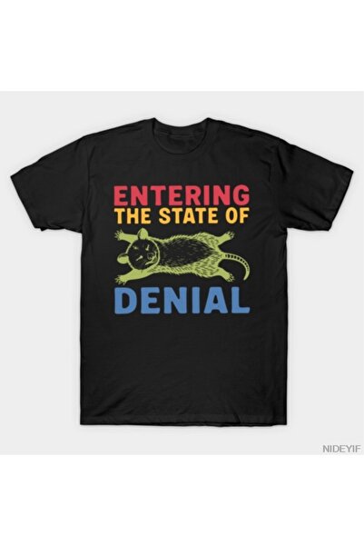 Flood Of Style Denial Goes State pisică Tricou pentru bărbați și femei, pache...