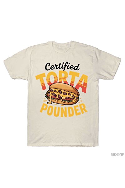 Flood Of Style Πιστοποιημένο μπλουζάκι Torta Pounder με αστεία μεξικάνικη φαγ...