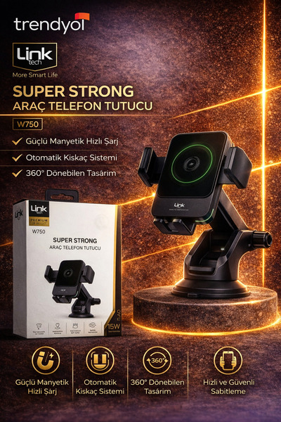 Link TELEFON TUTUCU MAGSEFE ŞARJ ÖZELLİKLİ