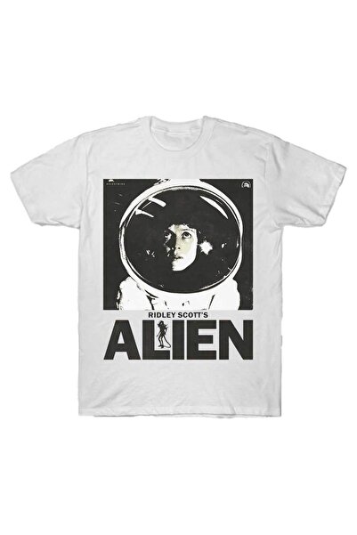 Flood Of Style Alien Movie 1979 Vintage tricou Tricou 100% bumbac pentru bărb...