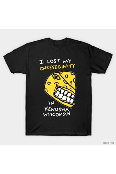 Flood Of Style تي شيرت مضحك بطبعة "فقدت حرتي في تنميط الجبن" في كينوشة، ويسكو...