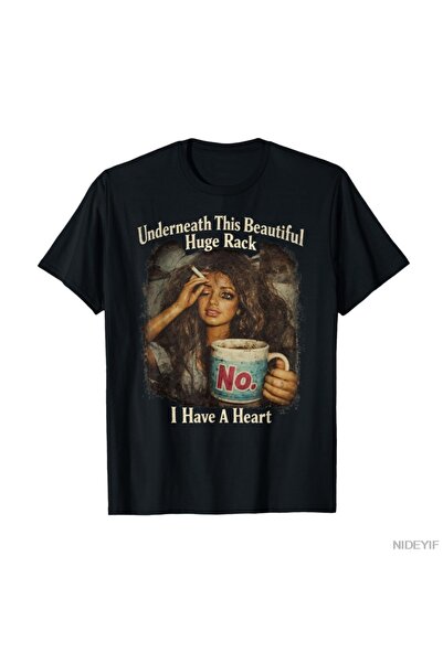 Flood Of Style Acesta este un Heart Baby Face B cu imprimeu pentru bărbați și...