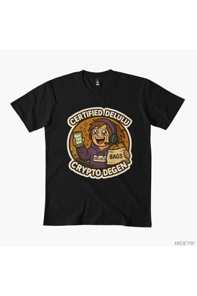 Flood Of Style Μπλουζάκι με πιστοποίηση για άνδρες Γυναικεία 100% P Βαμβάκι u...