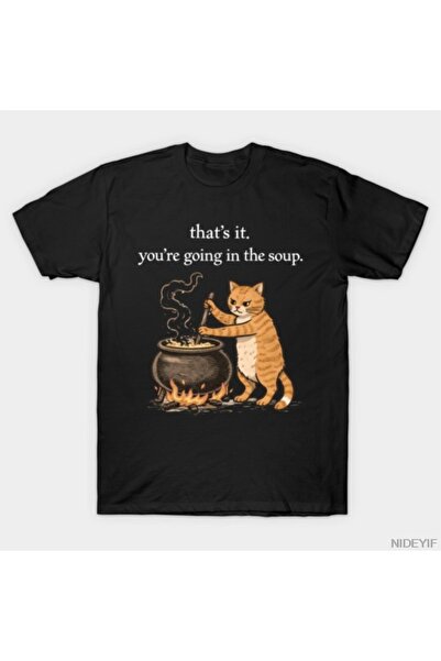 Flood Of Style تي شيرت بتصميم قدرة على التفكير بالفكاهة للرجال والنساء 100% ق...