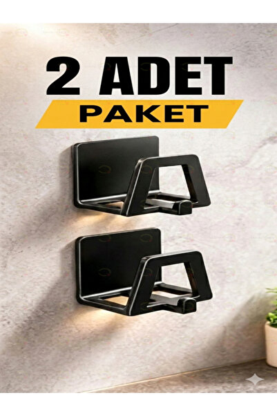 MAİN SHOP 2 bucăți suport adeziv din oțel inoxidabil pentru burete de vase cu...