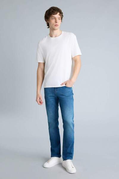 DeFacto Soft-Textured Sergio Jean Pants H0793Ax26Sp