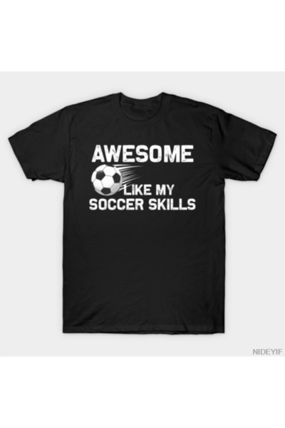 Flood Of Style Cool Like My Football Skills Player Humor tricou 100% pentru b...