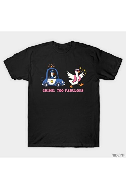 Flood Of Style The Crime Is So Magnificent Ανδρικό Γυναικείο Μπλουζάκι 100% Β...