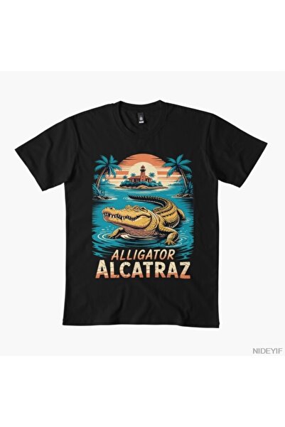 Flood Of Style Funny Meme Florida Everglades Crocodile tricou 100% bumbac tri...