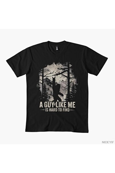 Flood Of Style Трудно е да се намери човек като мен – забавна тениска с Бигфу...