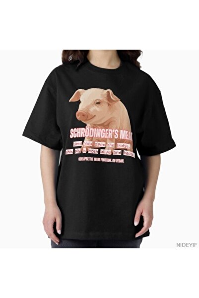 Flood Of Style Schrödinger's Meat Ανδρικό Γυναικείο T-Shirt 100% Μπλουζάκια Β...