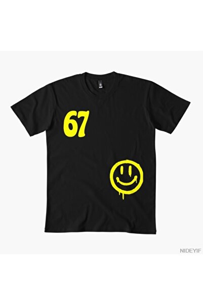 Flood Of Style 67 six seven Ανδρικά Γυναικεία T-shirts 100% Βαμβάκι τεμάχια T...