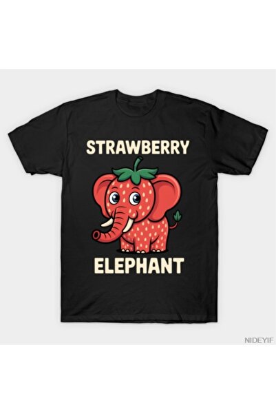 Flood Of Style تي شيرت إيطالي من Brainrot Meme للأطفال والأولاد على شكل فيل ا...