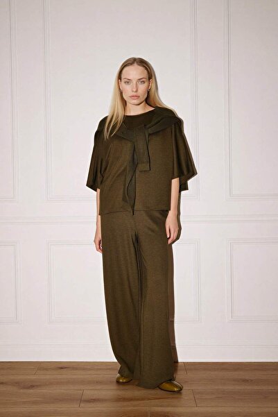 DeFacto Straight Fit Straight Leg Trousers H0143Ax26Sp