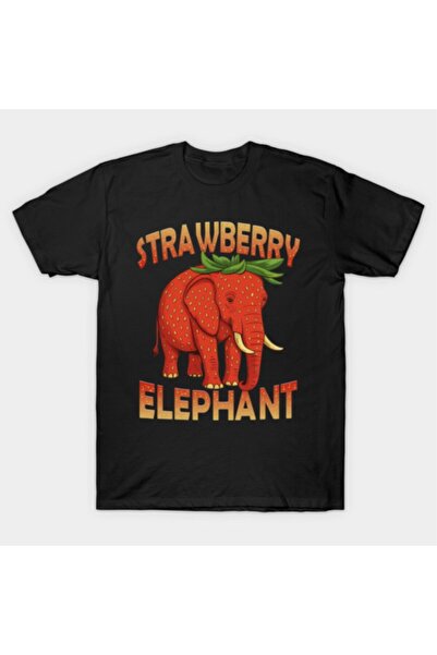 Flood Of Style Tricou pentru copii Meme Italian Brainrot Strawberry Elephant ...
