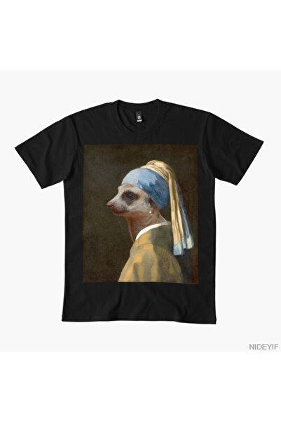 Flood Of Style Vermeerkat Ανδρικό Γυναικείο Μπλουζάκι 100% Μπλουζάκια Βαμβάκι...