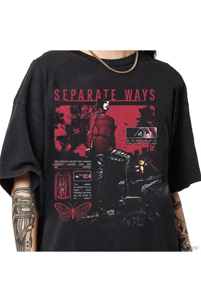 Flood Of Style Resident Evil Biohazard Game Ada wong tricou 100% bumbac trico...