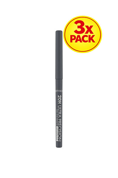 Catrice 3x PACK Waterproof Eye Pencil 20H Ultra Precision Gel Eye Pencil Wate...