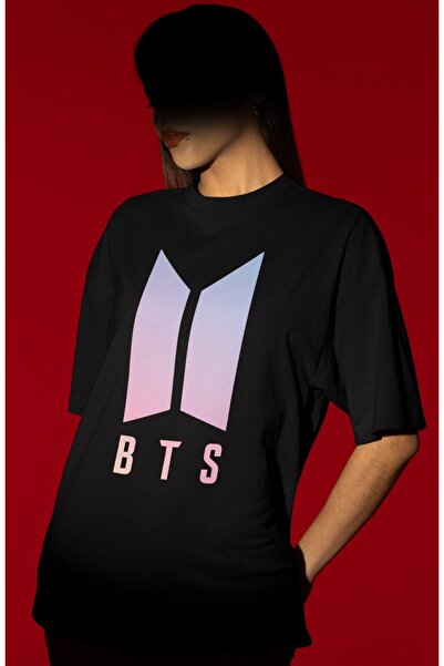 SEVBANO Σχεδιασμός BTS Music Group Τυπωμένο Unisex Oversize T-shirt
