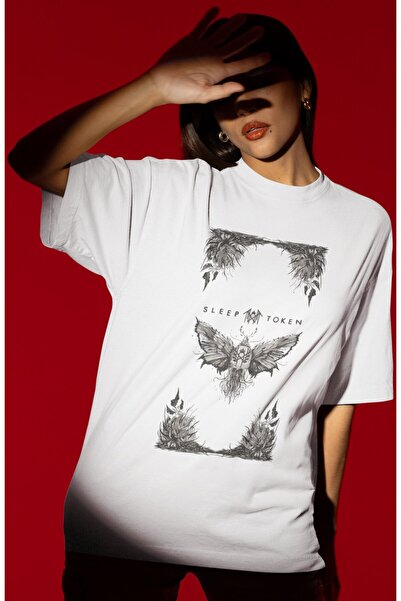 SEVBANO Dizajn Sleep Token Rock Metal Muzički Bend Tiskana Unisex Oversize Ma...