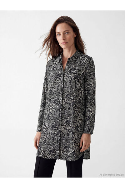 LC Waikiki Embroidered Women's Shirt Tunic from Uzg Store for Style Enthusiasts