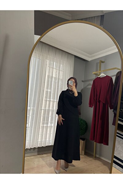 TOKARİS TEKSTİL Women's Skuba Hijab Dress