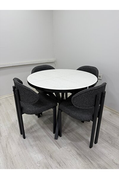 ROYALİSA TABLE CHAİR ROYALİSA LOFT LOTUS AÇILIR YENİSEY MDF MUTFAK MASASI TAKIMI
