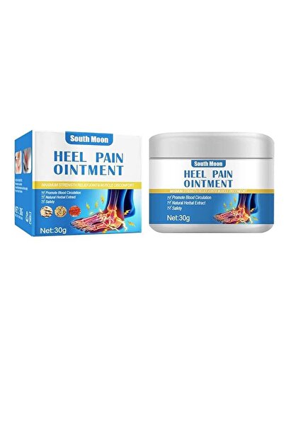 South Moon Herbal Soothing Massage Cream for Heel & Toe Pain, Plantar Fasciit...