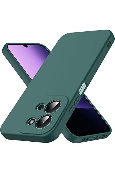 Rivor Redmi 15C Compatible Case with Camera Protrusion Silk I Y Soft-Textured...