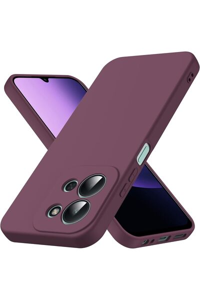 Rivor Redmi 15C Compatible Case with Camera Protrusion Silk I Y Soft-Textured...