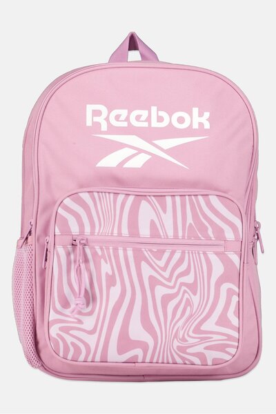 Reebok Women Brand Logo Backpack, Pink