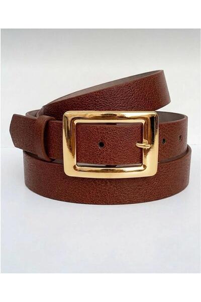 Mynoa Жіночий ремінь із золотою пряжкою, ремінь для піджака, ремінь для брюк,...