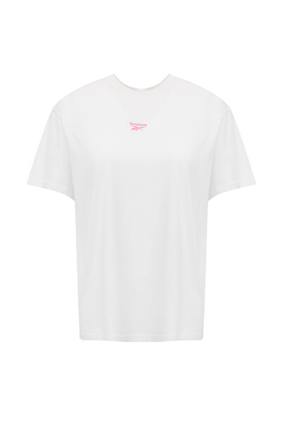 Reebok BOBO RLX TEE Beyaz Kadın Kısa Kol T-Shirt