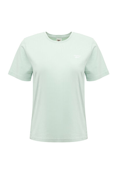 Reebok LUNNY REG TEE Yeşil Kadın Kısa Kol T-Shirt