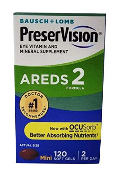 Bausch & Lomb Bausch + Lomb PreserVision Eye Vitamin & Mineral Supplement by ...